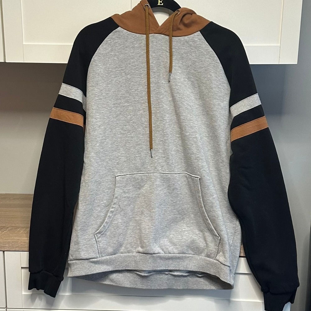 Denim & Flower Ricky Singh Men's Size XL TriColor Hoodie Alternative‎ Streetwear